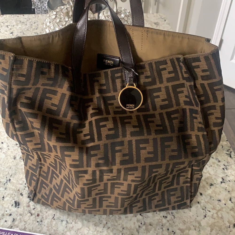 FENDI zucca roll tote - Picture 6 of 10